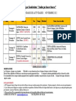 CALENDARIO NOVIEMBRE 2022