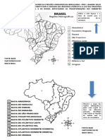 Atividade Interativa - Bacia Hidrográfica e Regiões Hidrográficas