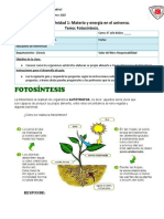 Ciencias Naturales - Guía Fotositensis 6° Básico