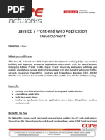 Java EE 7 Front End Web Application Development