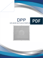 Dados Técnicos (DPP - Difusor de Placa Perfurada)