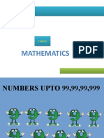 Numbers Upto 999999999