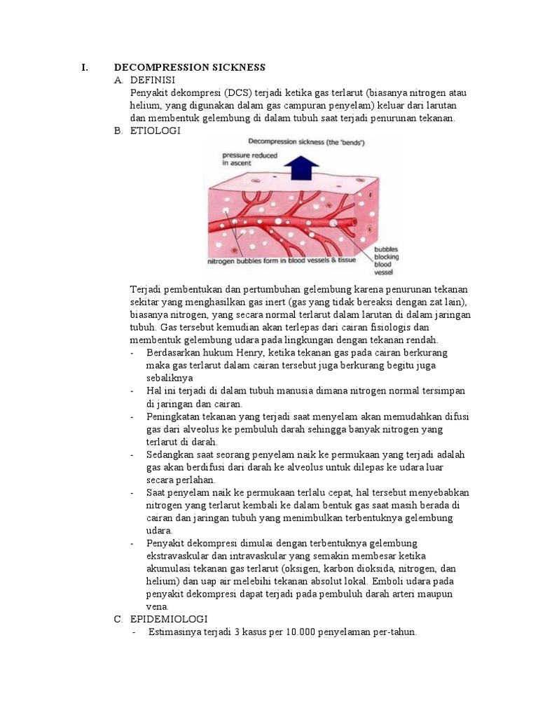 Decompression Sickness Dan Nitrogen Narcosis Pdf