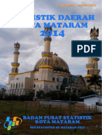 Statistik Daerah Kota Mataram 2014
