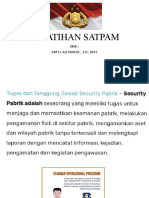 Pelatihan Satpam Baru