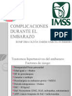 Complicaciones Durante El Embarazo