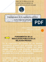 Fundamentos de La Regulación Pública en La Relación Privada (1)