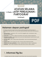 4b. Pencatatan Selama Fase Aktif Persalinan