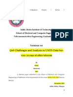 QoS Challenges in UMTS Data Service