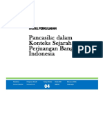 Modul 4 Pancasila Dalam Konteks Sejarah Perjuangan Bangsa