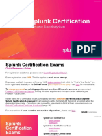 Splunk Certification Exams Study Guide