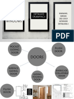 Types of Doors and Windows