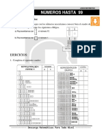 03 Números Hasta 99 Segundo de Primaria