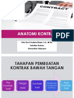 Anatomi Kontrak Bawah Tangan Fix