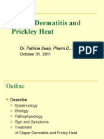 Diaper Dermatitis Prickley Heat