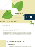 Green Leaf Abstract PowerPoint Templates Widescreen