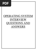 Operating System Interview Questions & Answers