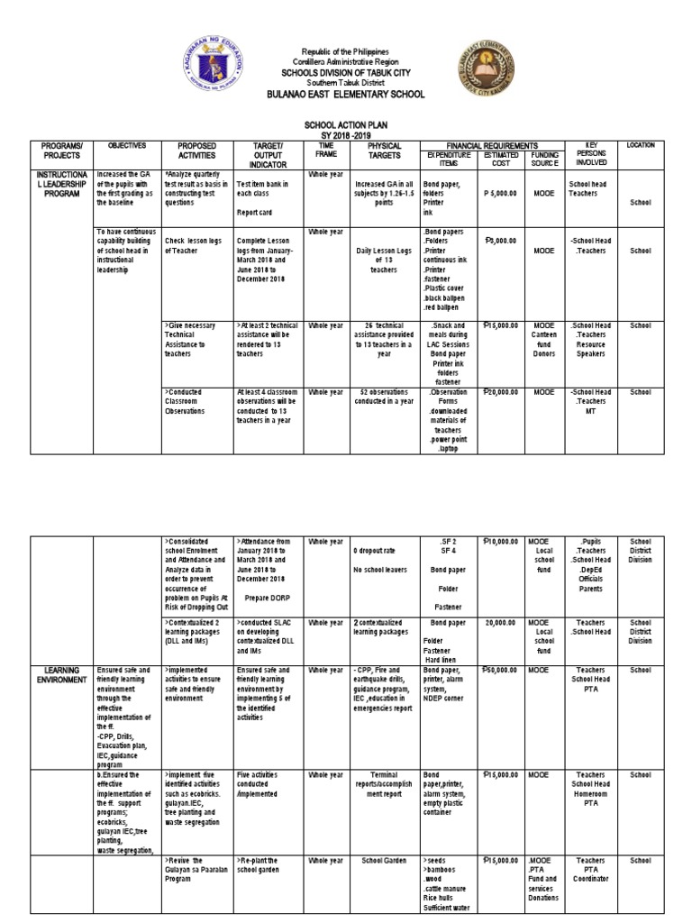 school-action-plan-pdf