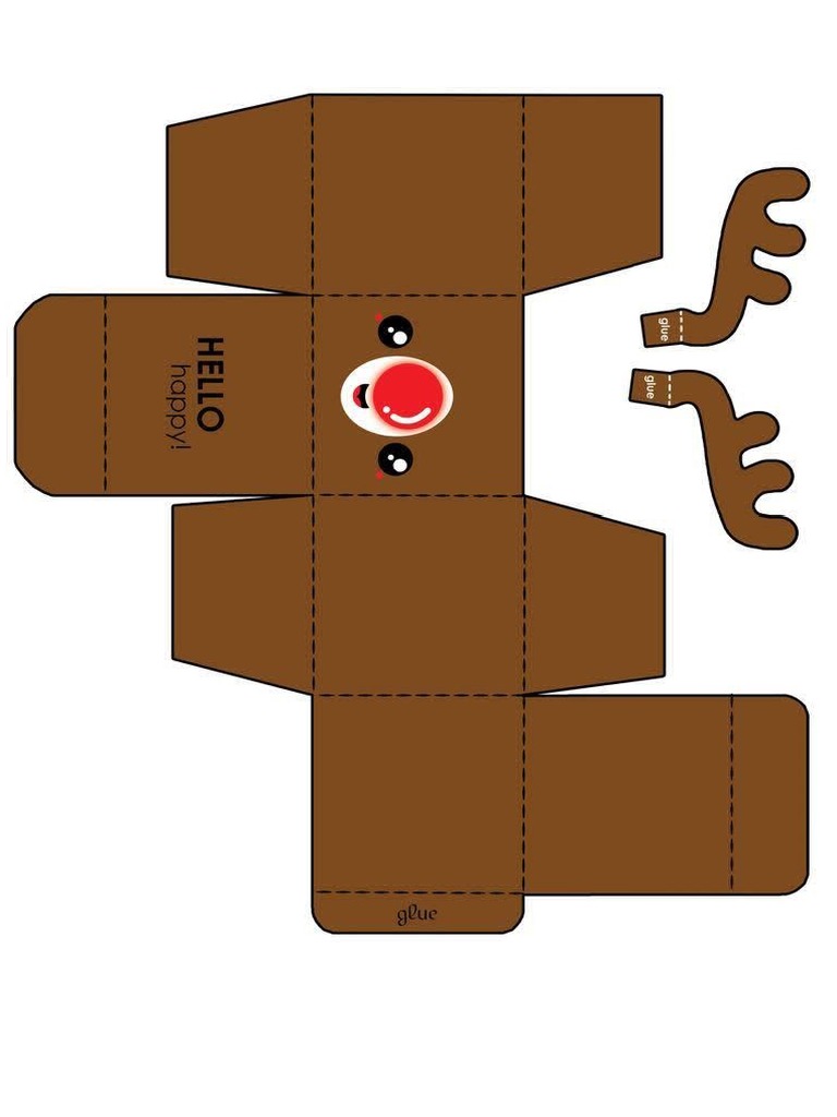 Muñecos navideños armables | PDF