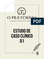 Estudo de caso clínico sobre paciente com sintomas de ansiedade e depressão