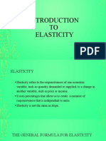 Elasticity