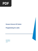 Doosan Infracore EZ Guide-I Programming For Lathe.