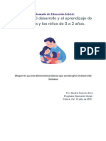 Diplomado de Educación Inicial.  Módulo 7. El desarrollo y el aprendizaje de las niñas y los niños de 0 a 3 años.