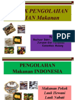 Pengolahan MKN Indonesia