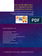 10 Reglas de Oro para Crear Una Presentacion