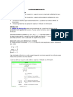 El Método de Eliminación