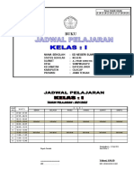 Jadwal Pelajaran KL VI