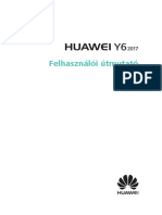 HUAWEI Y6 2017 Használati Útmutató (MYA-L11&L41, 01, Hungarian)