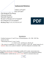 Lecture - 4 Fundamental Relations - Chemical Potential