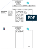 Planificación 1ro Basico Agosto