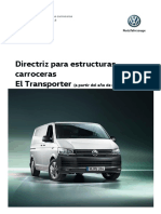 Directrices para Estructuras Carroceras Body Builder Guidelines Transporter ES 45 2016
