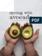 Dyeing With Avocado Botanical Threads.05