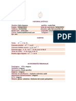 Plantilla Control de Peso y Medidas