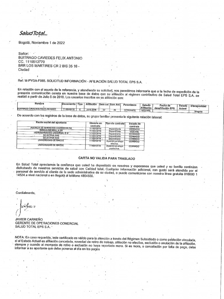 Documentos Felix | PDF