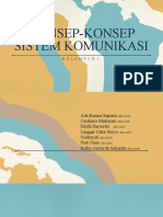 Konsep Dalam Sistem Komunikasi Kelompk 1