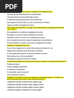 GRAMMATICA ESERCITAZIONI