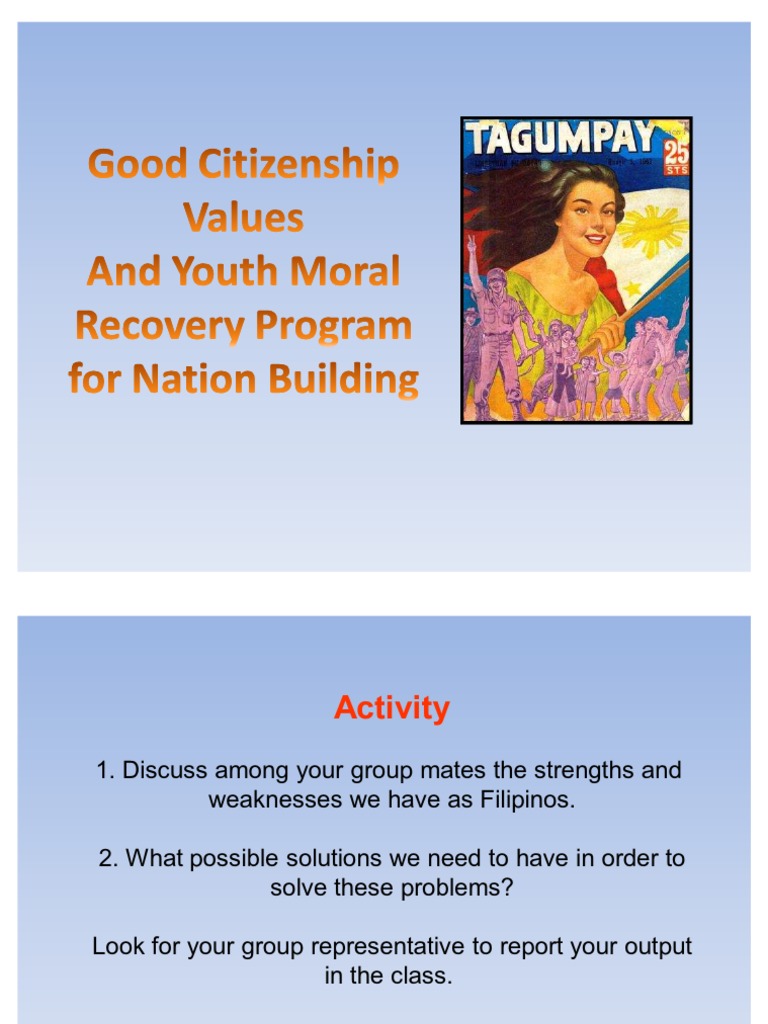 A good filipino citizen essay image