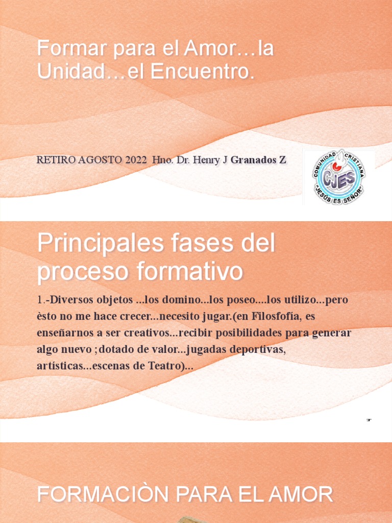 Formación para el Amor y la Generosidad | PDF | Amor | Felicidad