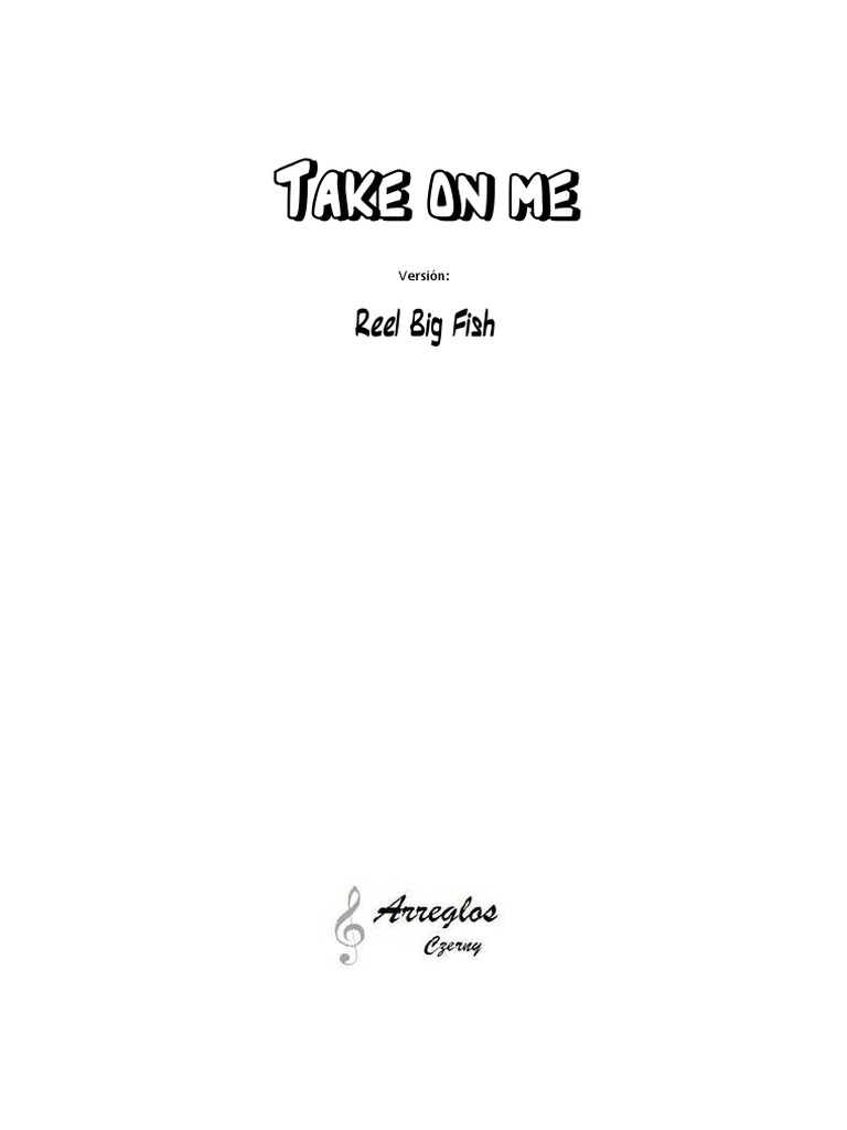Take On Me | PDF