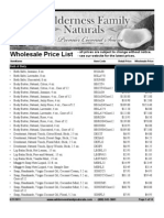 WFN Wholesale Price List 6.21.11