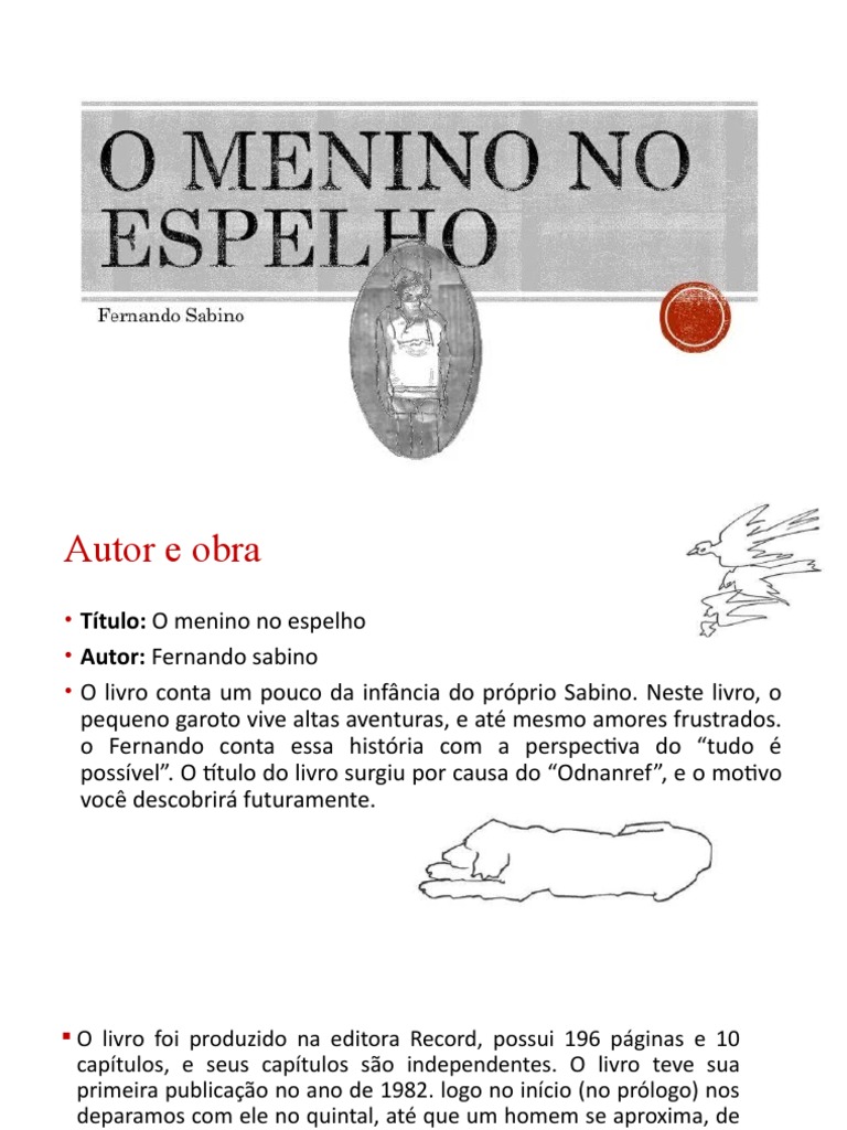 O Menino No Espelho 6.0 | PDF | Livros