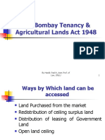 Tenancy & Agricultural Lands Act 1948