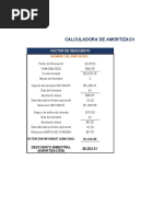 Cálculo de Amortizaciones Infonavit | PDF | Salario mínimo ...