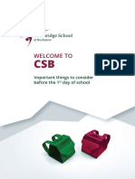 Welcome To CSB!