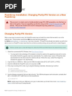 FlashArray Installation - Changing Purity - FA Version On A New FlashArray