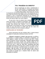 O aborto e os casos difíceis